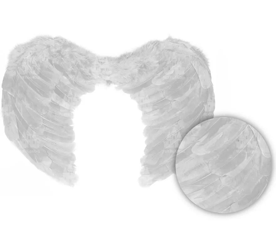 Translation missing: es.Alas de Ángel de Plumas blancas de 60x45 cm