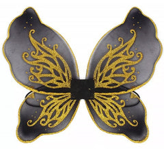 Alas de Hada Mariposa Negra de 50x30 cm