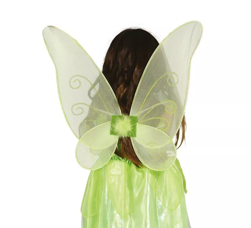 Translation missing: es.Alas de Hada Mariposa verde de 46 cm