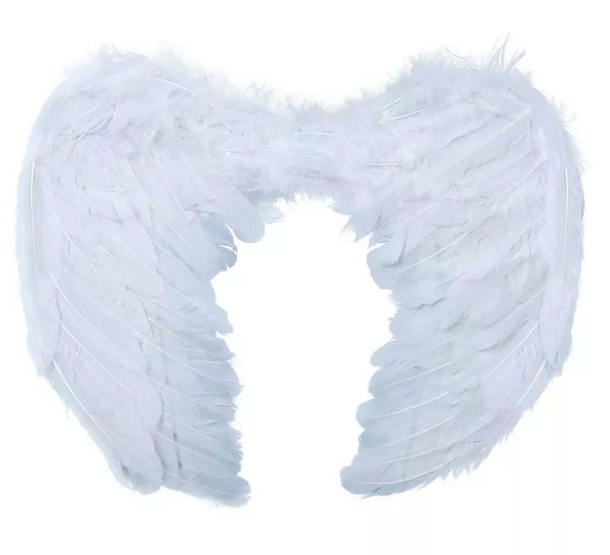 Translation missing: es.Alas plumas para disfrazarse de Ángel de 55x38 cm