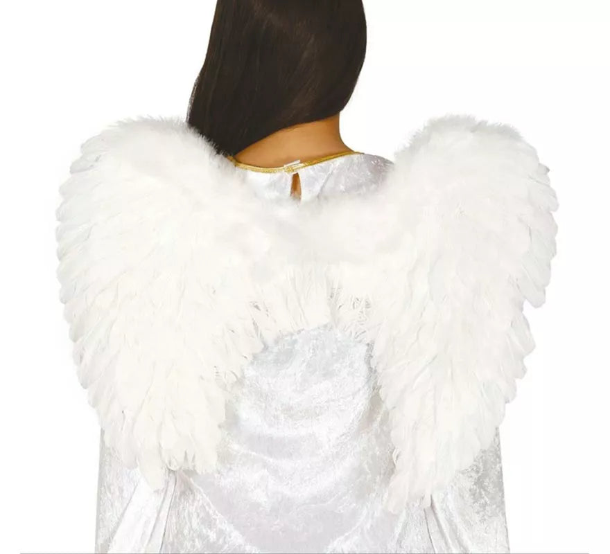 Translation missing: es.Alas plumas para disfrazarse de Ángel de 55x38 cm