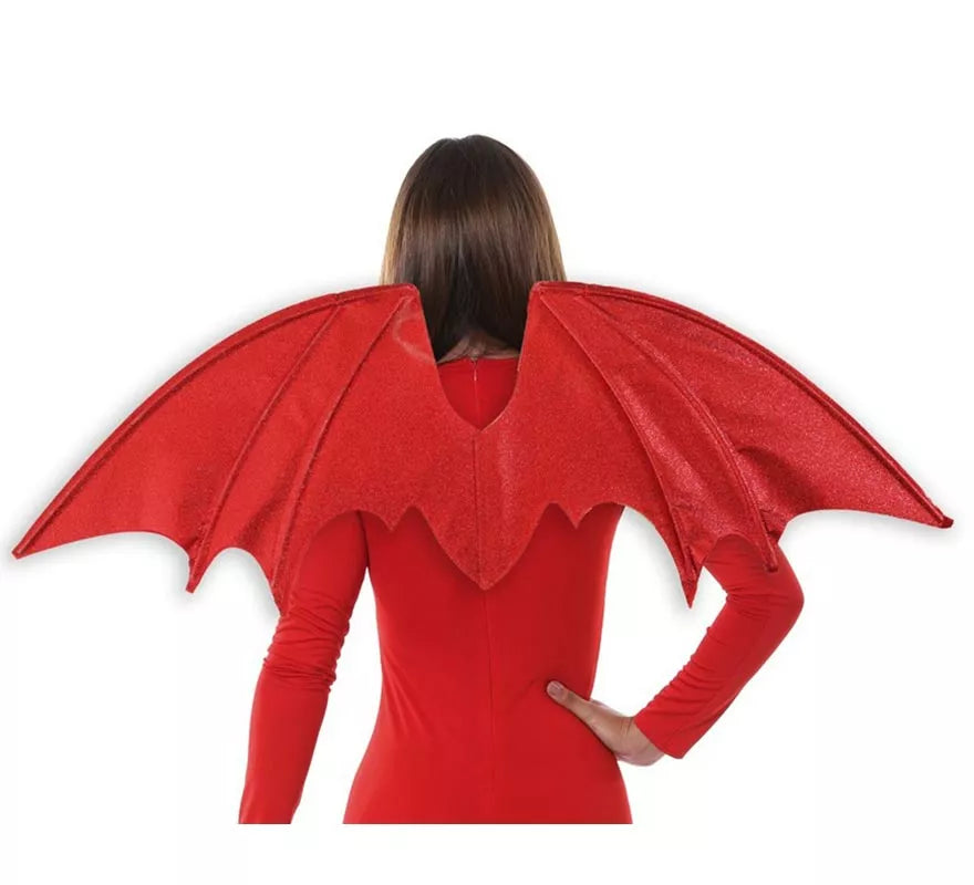 Alas Rojas Brillo 91X37 cms