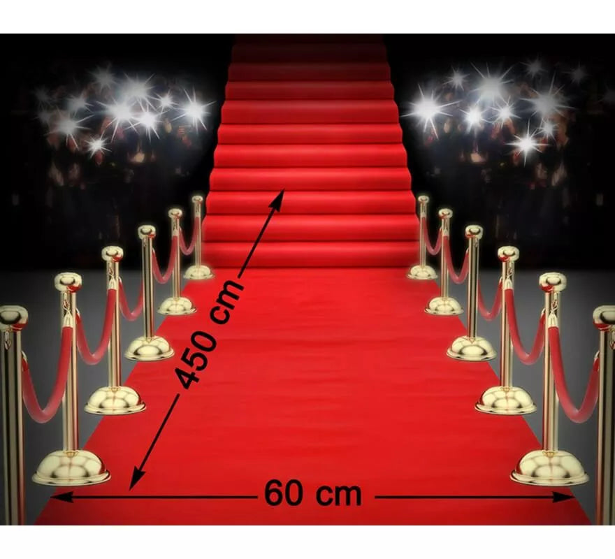 Translation missing: es.Alfombra Roja de decoración 450X60 cm