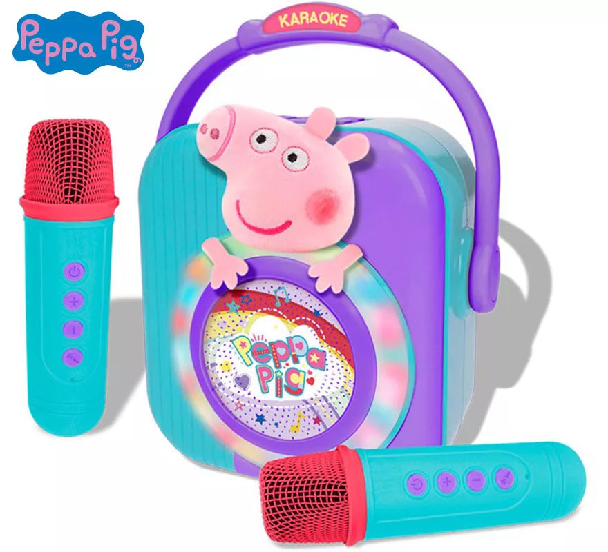 Translation missing: es.Amplificador Peppa Pig con Micrófonos Bluetooth