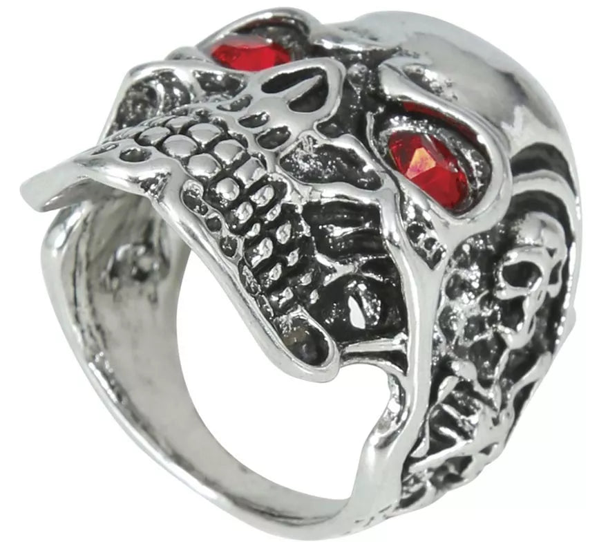 Translation missing: es.Anillo Calavera de Metal