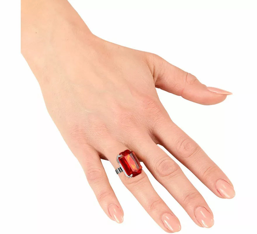 Translation missing: es.Anillo con Gema roja