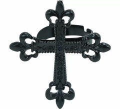 Anillo Cruz Gótica de 4 cm
