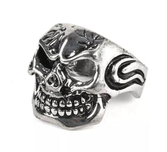 Anillo de Calavera de metal