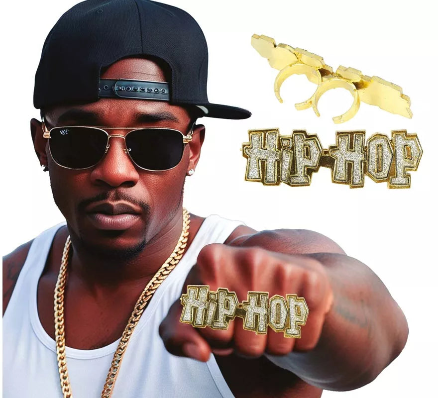 Translation missing: es.Anillo dorado 'Hip Hop'