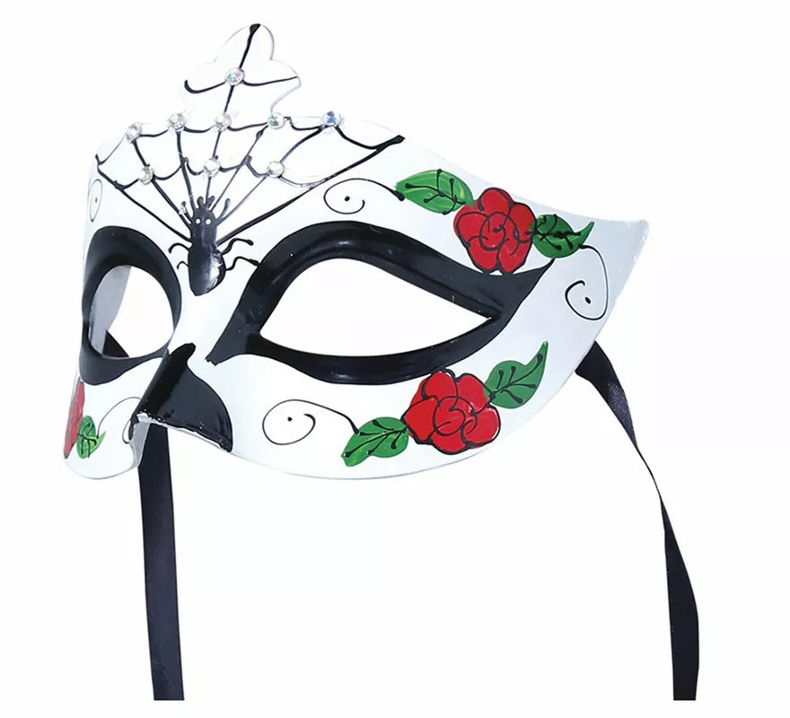 Translation missing: es.Antifaz de Catrina con Araña