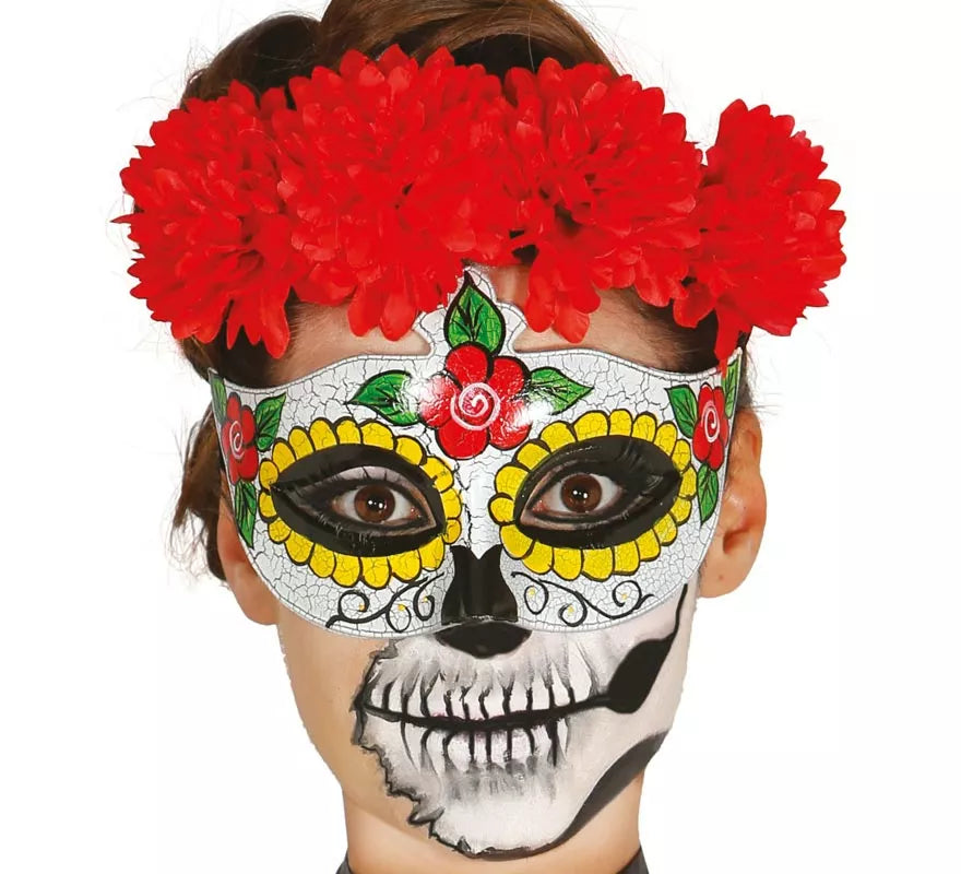 Translation missing: es.Antifaz de Catrina mexicana