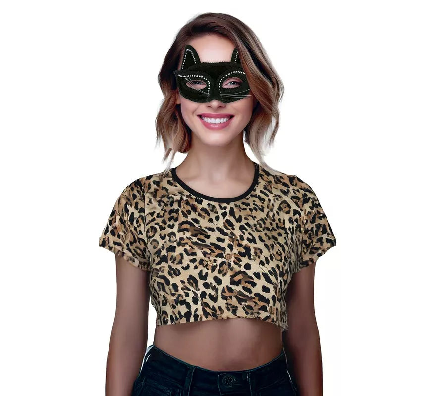 Translation missing: es.Antifaz de Gatita negro