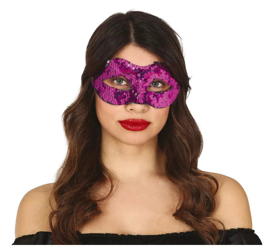 Antifaz de Lentejuelas en varios colores