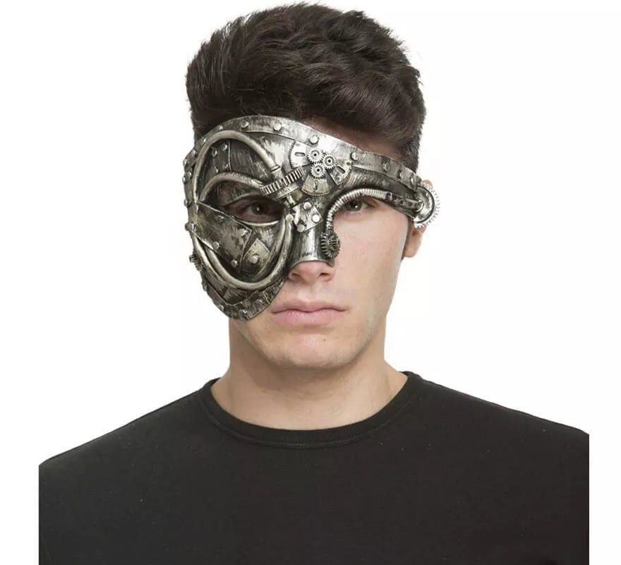 Translation missing: es.Antifaz de Steampunk Media Cara