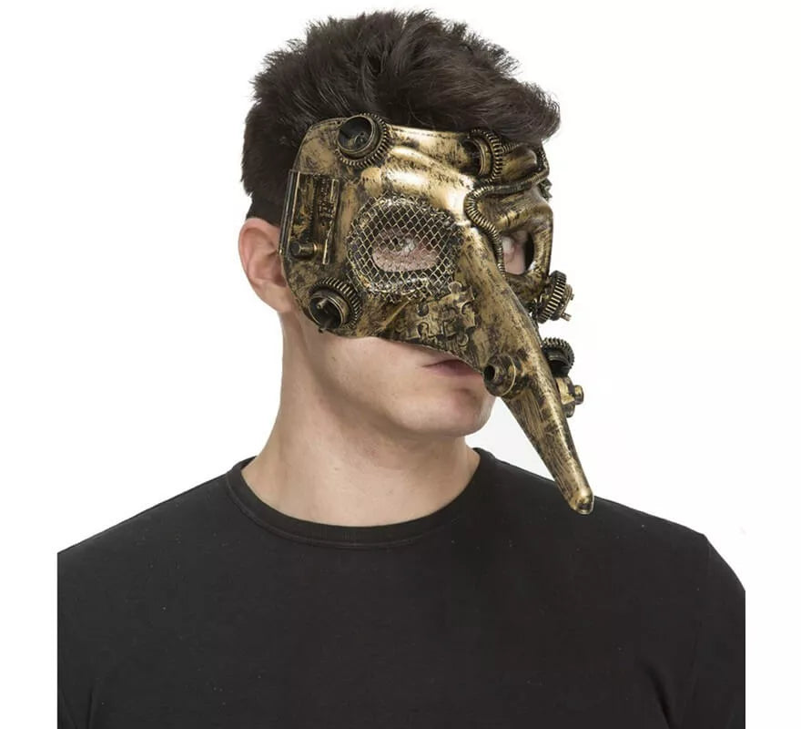 Translation missing: es.Antifaz de Steampunk Nariz Larga