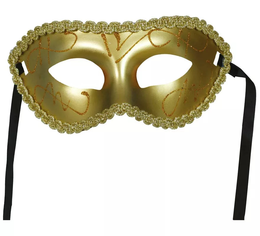 Translation missing: es.Antifaz elegante dorado adulto