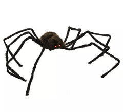Araña marrón y negra con Luz de 150x100x17 cm