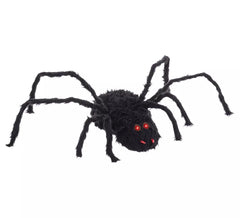 Araña negra con Luz, Sonido y Movimiento de 95x30x10 cm