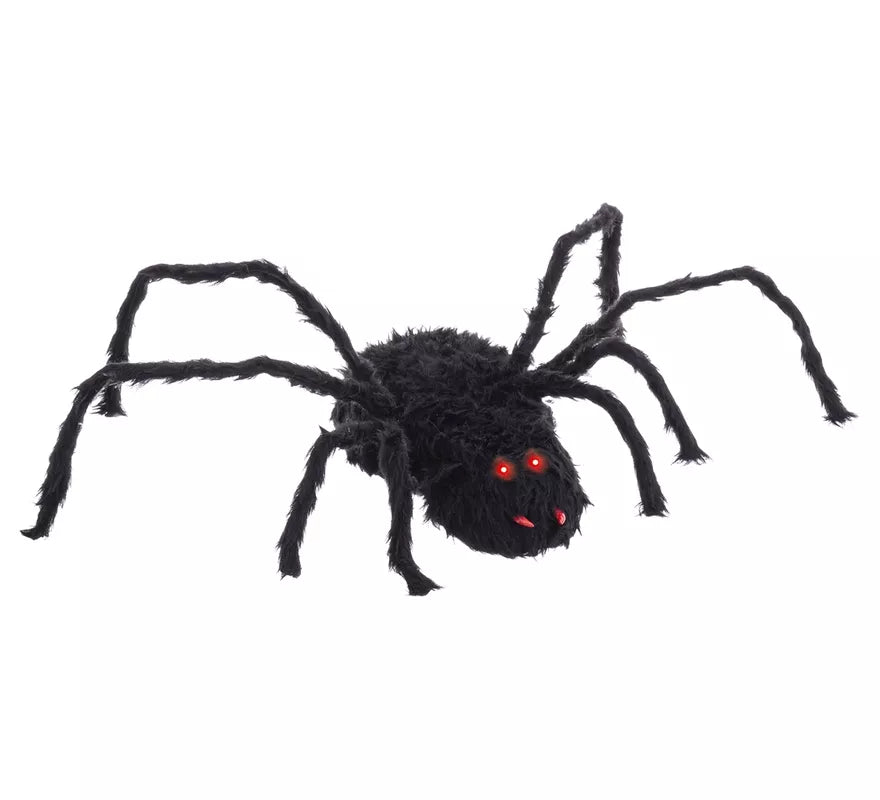 Translation missing: es.Araña negra con Luz, Sonido y Movimiento de 95x30x10 cm