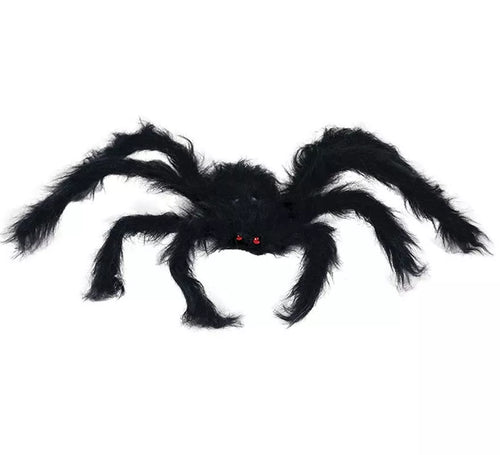 Araña negra de 200 cm