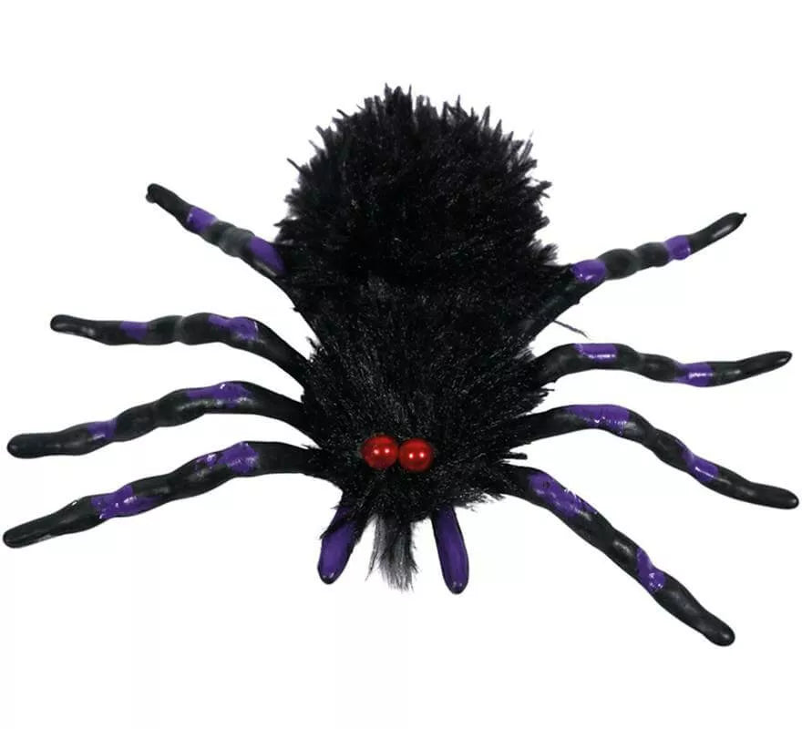 Translation missing: es.Araña Negra y Morada de 18x12 cm