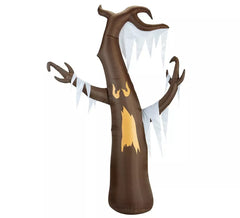 Árbol de los Hechizos Auto Hinchable de Halloween con Iluminación de 244 cm