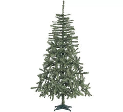 Árbol de Navidad Douglas de 696 Ramas de 210 cm con Pie Metálico