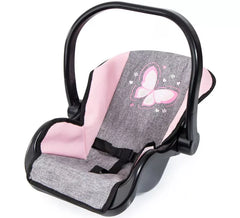 Asiento de Coche para Muñecas Mariposa