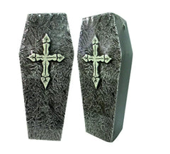 Ataúd Antiguo con Cruz de 48X18X11 cm