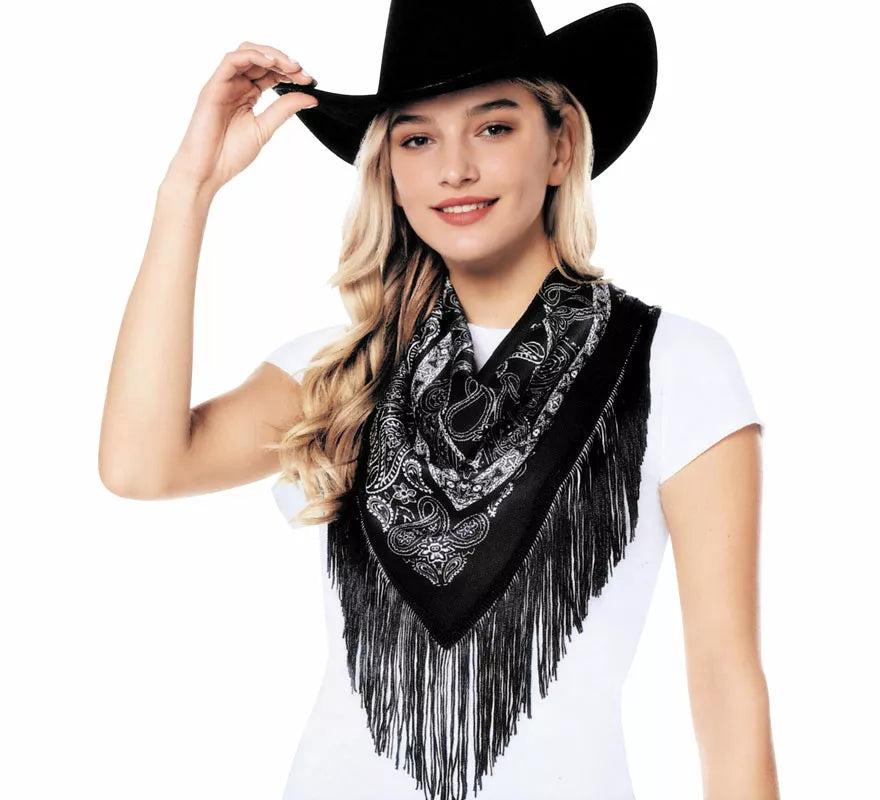 Translation missing: es.Bandana de Vaquero del Oeste con Flecos