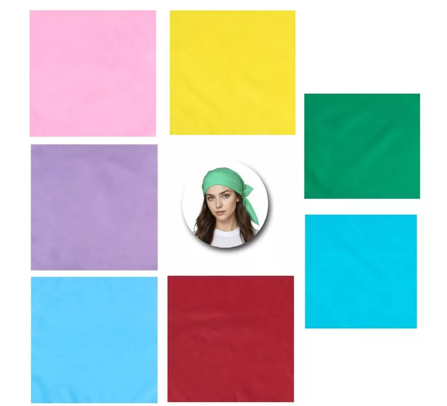Translation missing: es.Bandana en varios colores de 54x54 cm adulto
