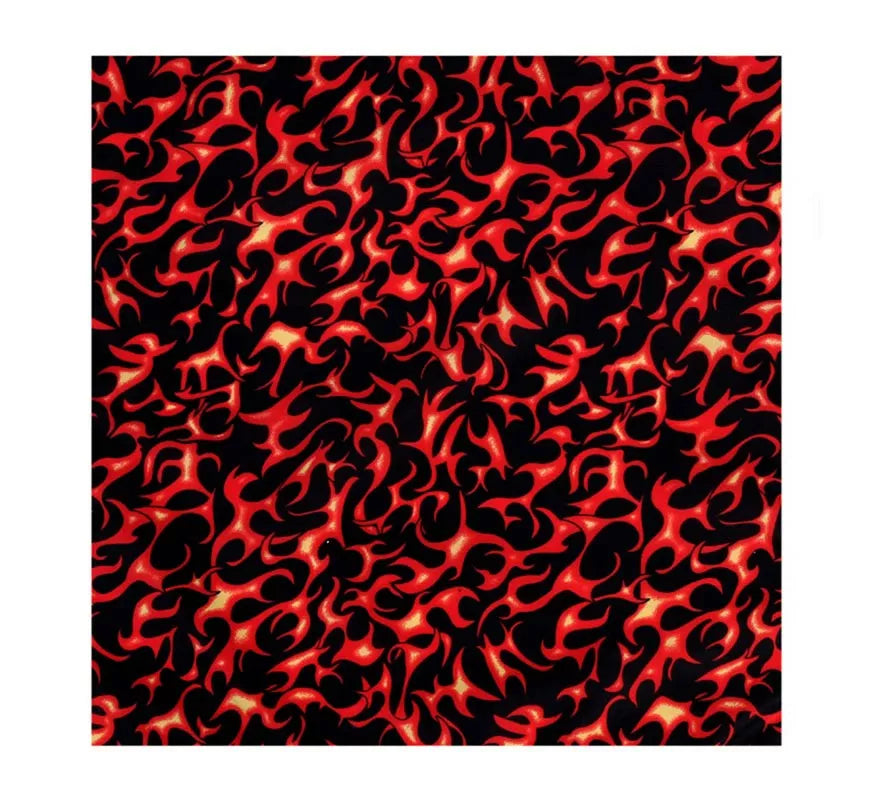 Translation missing: es.Bandana Motero fuego de 54x54 cm