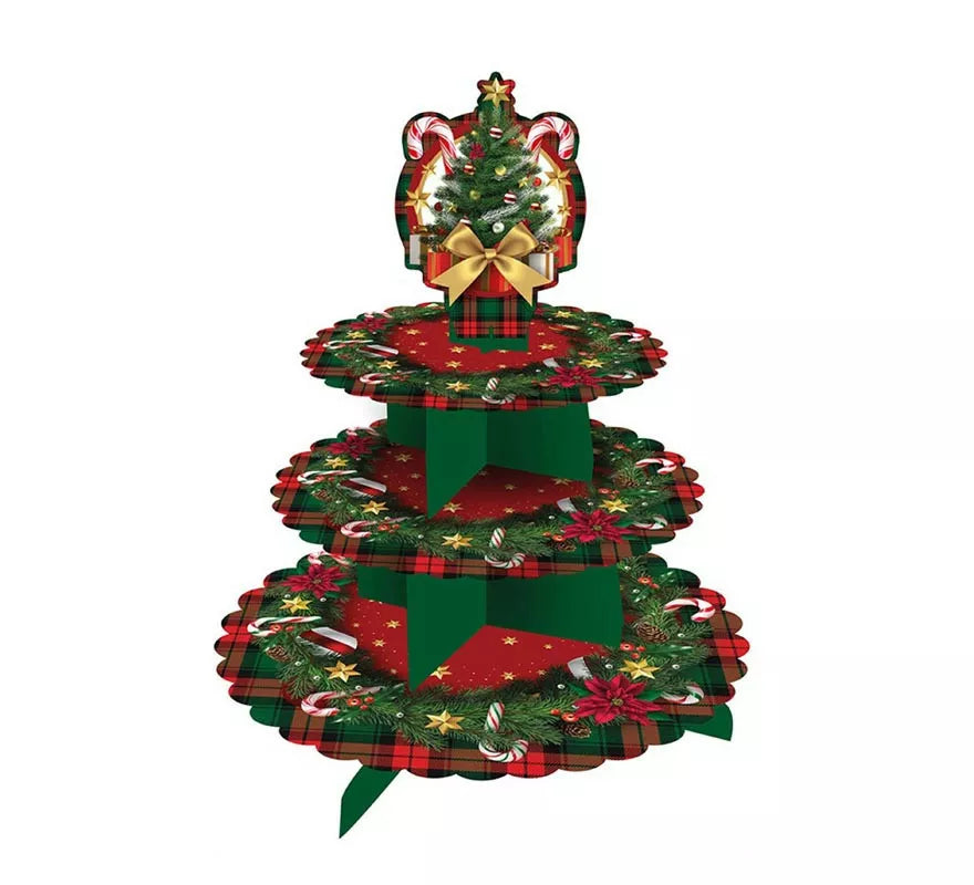 Translation missing: es.Bandeja Árbol de Navidad de 3 Pisos de 40x30 cm