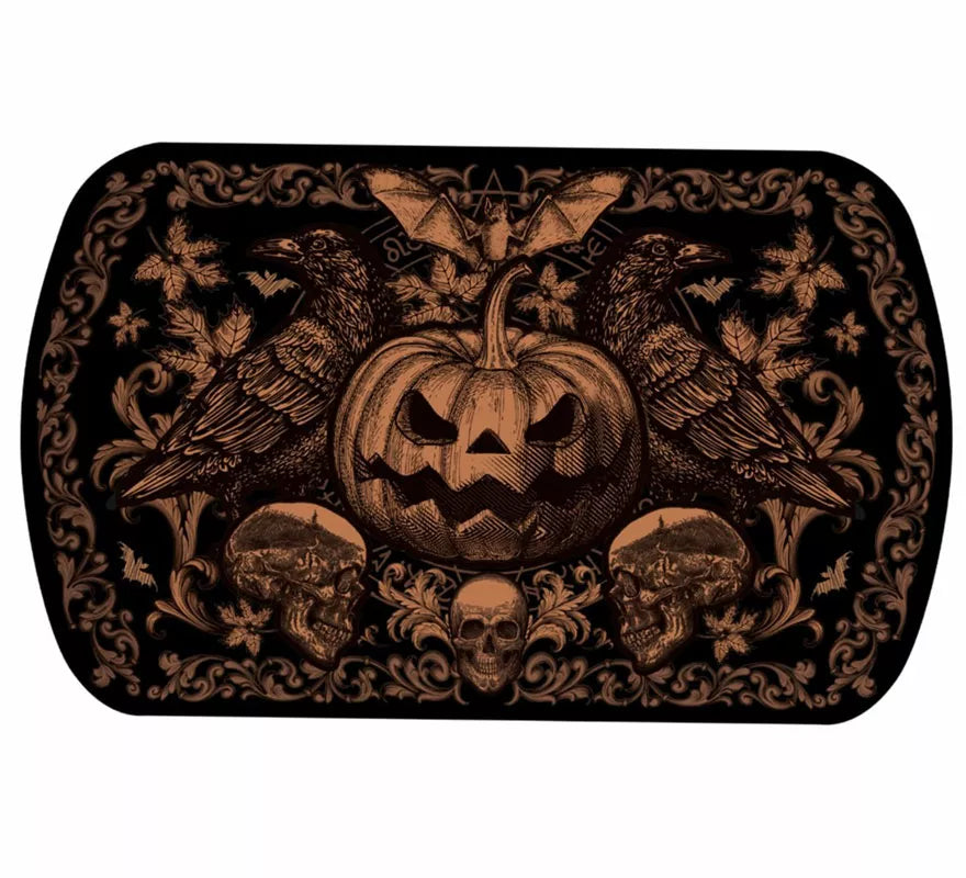 Translation missing: es.Bandeja de Calabaza Gótica de plástico de 39x24 cm