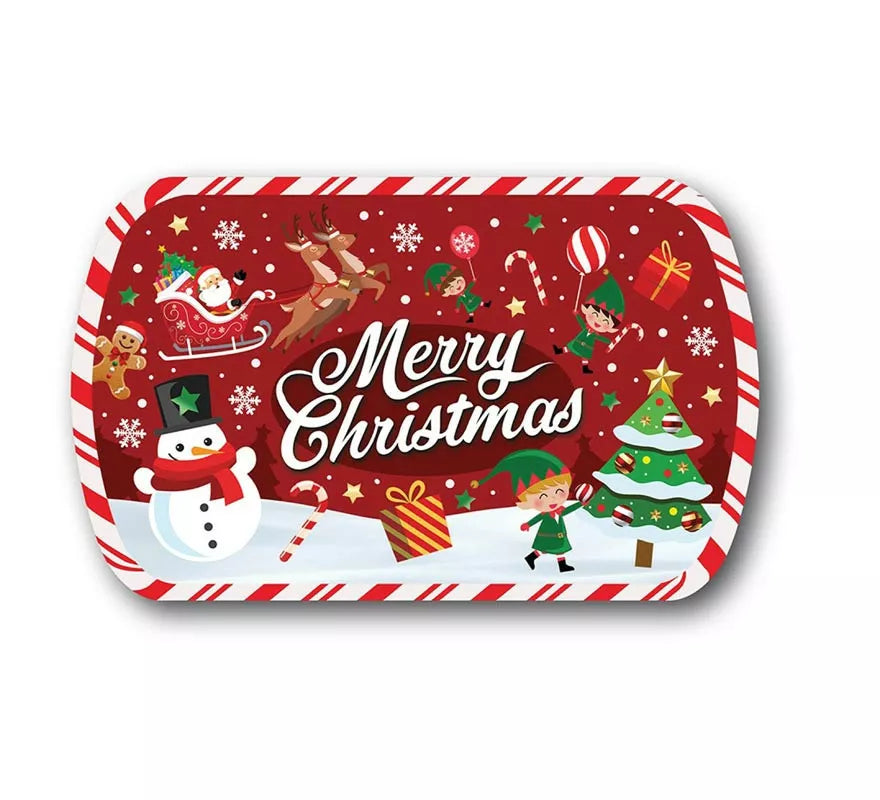 Translation missing: es.Bandeja Merry Christmas de pvc de 39x24 cm