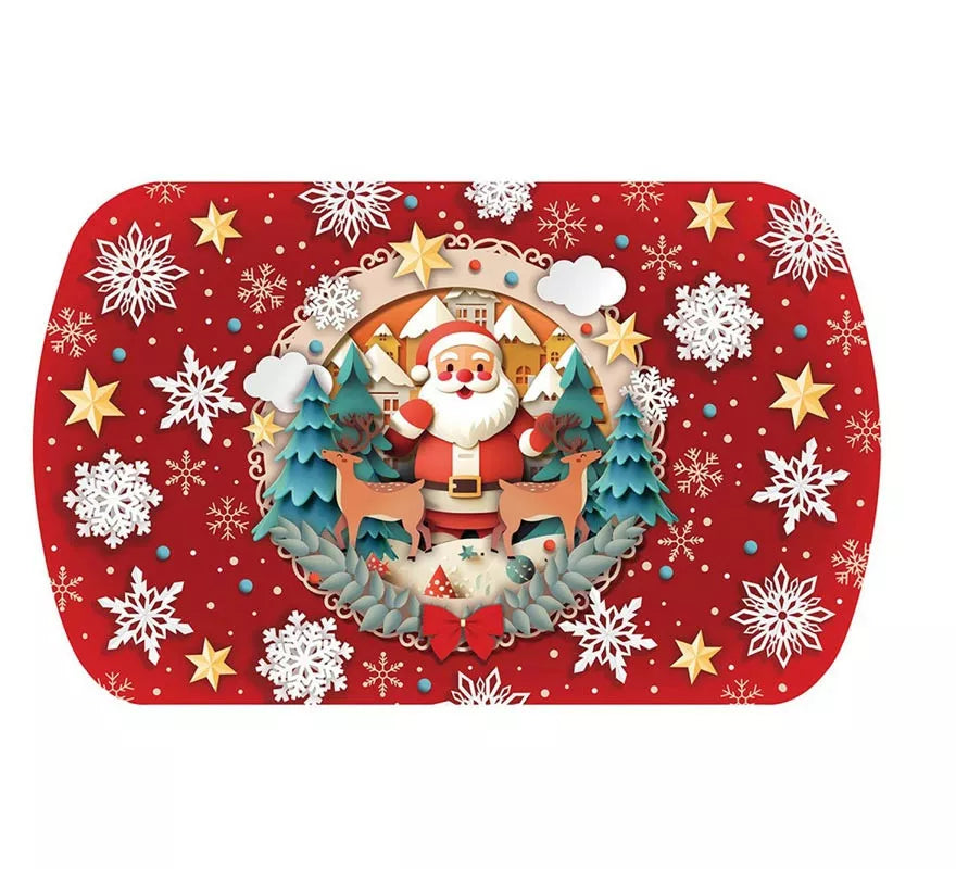 Translation missing: es.Bandeja Papá Noel de pvc de 39x24 cm