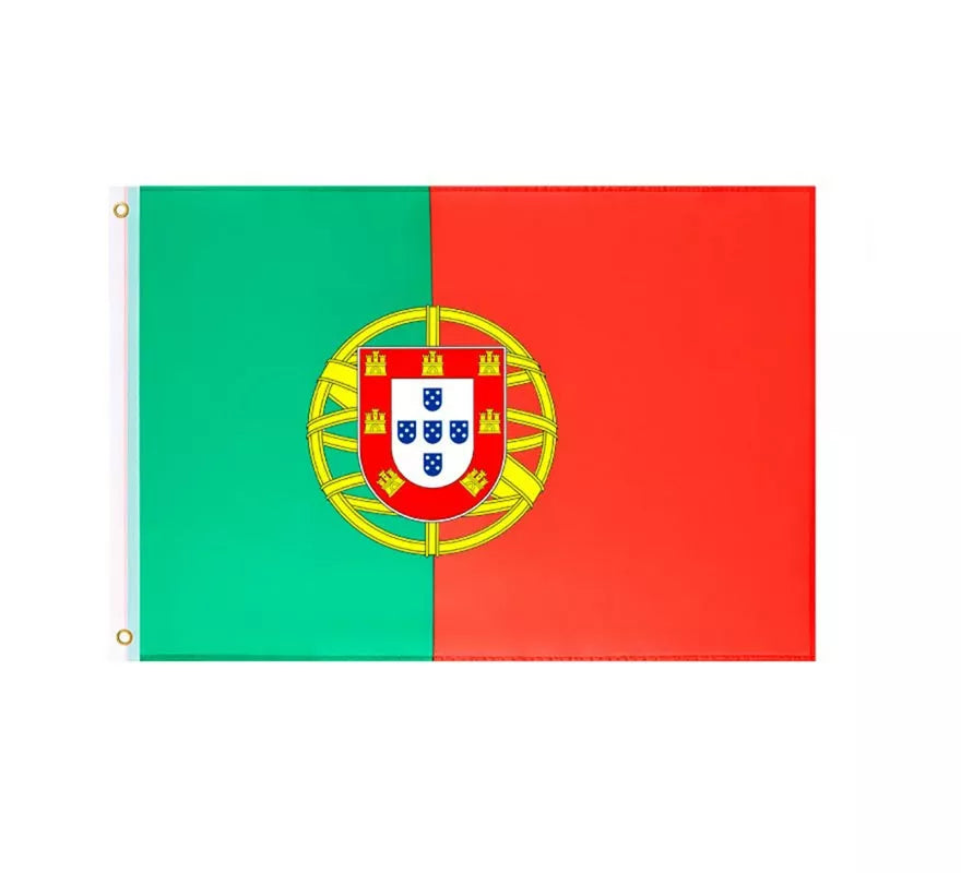 Translation missing: es.Bandera de Portugal Colgable de 150x90 cm
