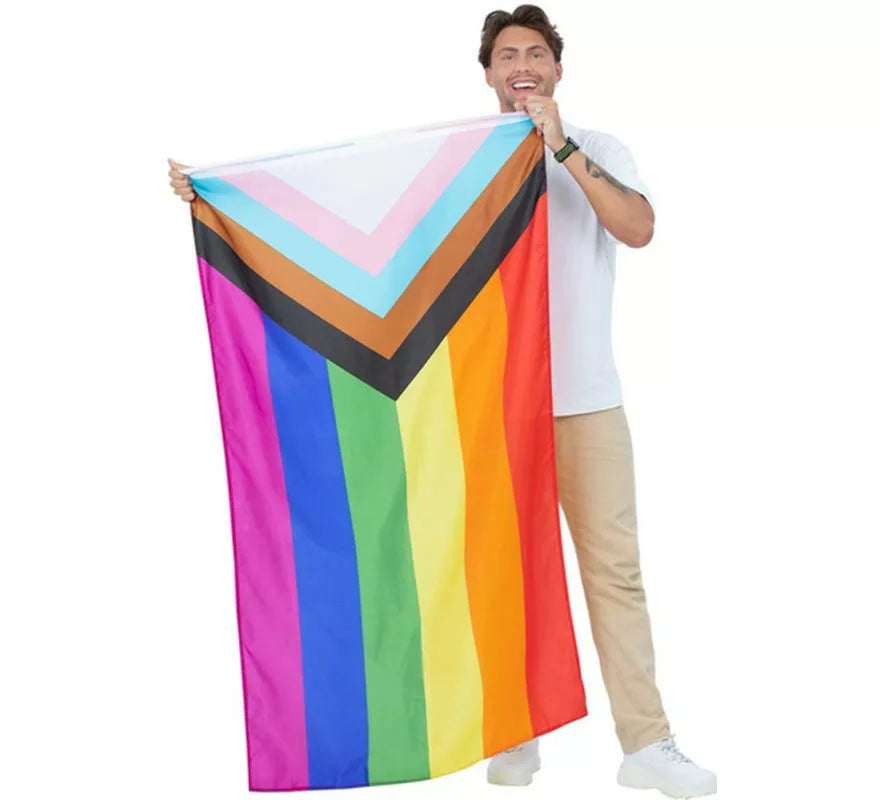 Translation missing: es.Bandera del Orgullo poliéster de 152x 91cm