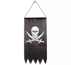 Bandera Pirata colgante tipo gallardete