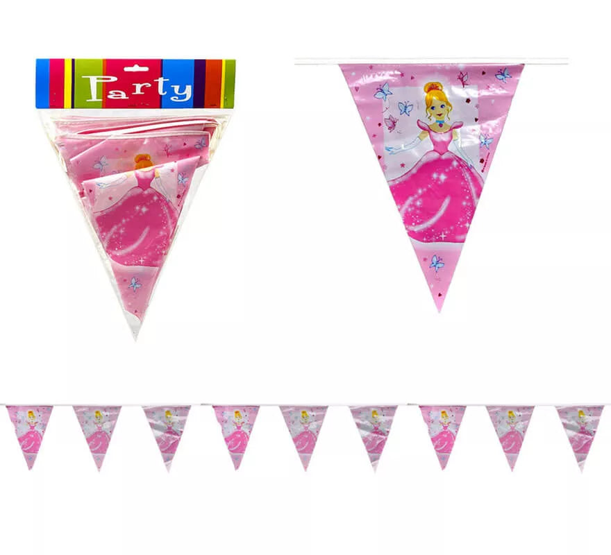 Translation missing: es.Banderillas de Princesa para Cumpleaños de 3 m