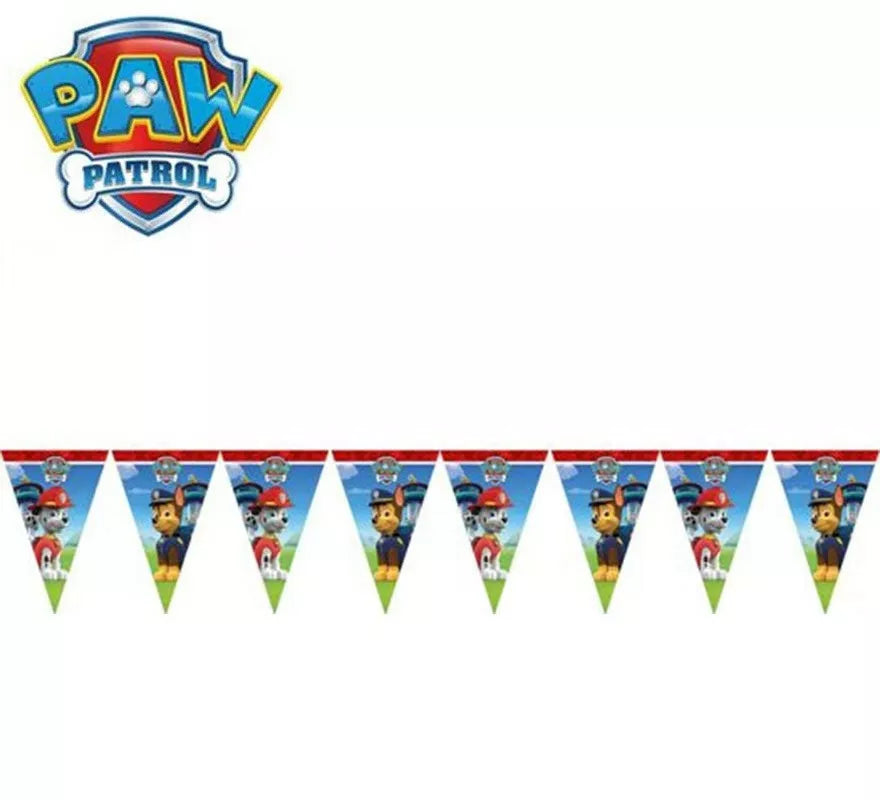 Translation missing: es.Banderín de Plástico de La Patrulla Canina de 2,3m