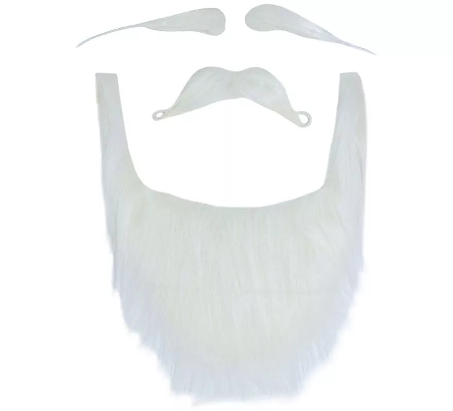 Translation missing: es.Barba, Bigote y Cejas Papa Noel