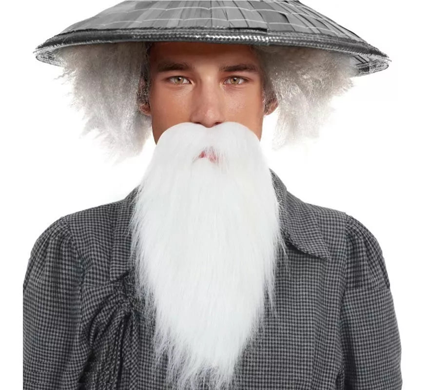 Translation missing: es.Barba blanca larga oriental