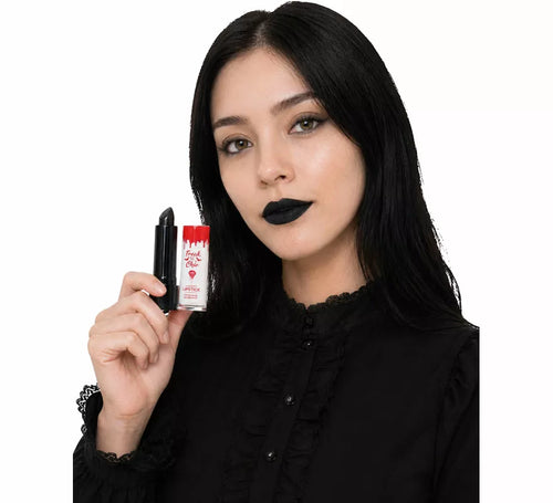 Barra de Labios negro Mate Extravagante y Elegante