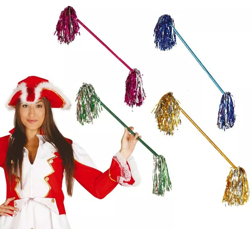 Translation missing: es.Bastón de Majorette colores surtidos 60 cm