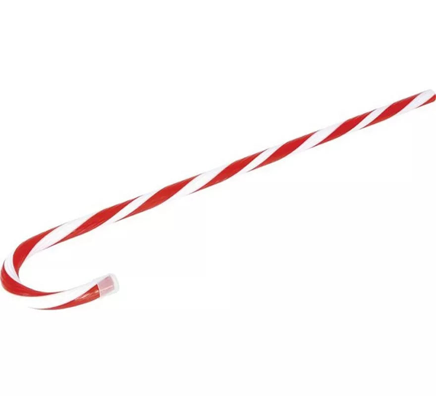 Translation missing: es.Bastón de Navidad imitación Caramelo de plástico de 70 cm