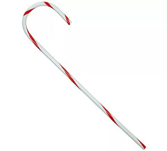 Bastón de Navidad imitación Caramelo de plástico de 82 cm