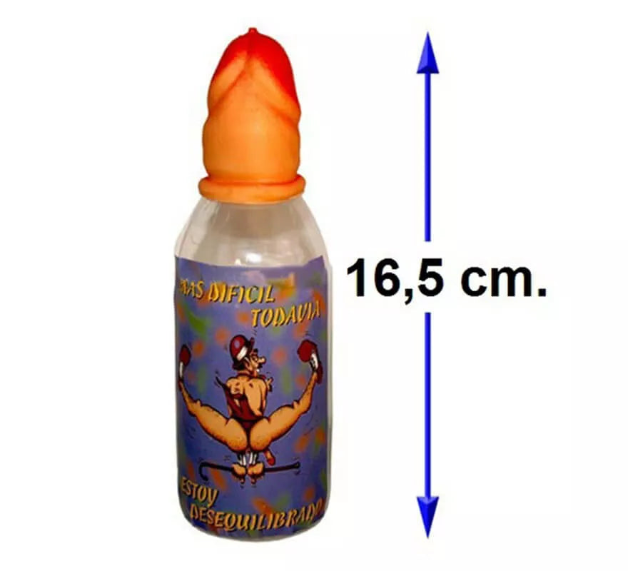 Translation missing: es.Biberón pene pequeño de 16,5 cm. para Despedidas