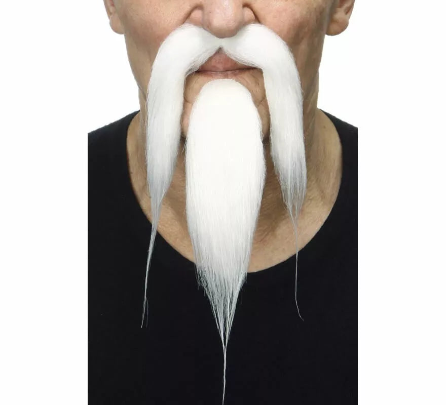 Translation missing: es.Bigote con Perilla blanco