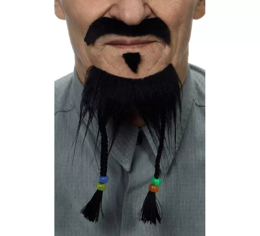 Translation missing: es.Bigote con Perilla y Barba negro